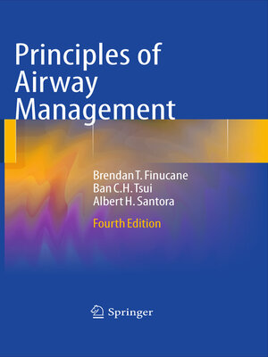 cover image of Principles of Airway Management
